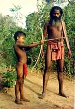 Wanniyal-aetto father & son